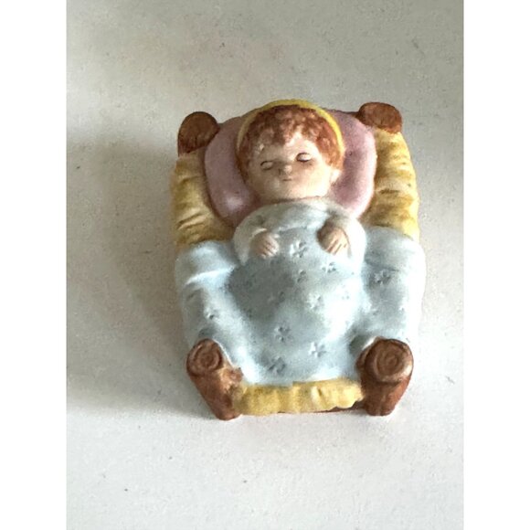 HOMCO Nativity 5602 Replacement Piece BABY JESUS Bisque Porcelain Figurine - Picture 2 of 7
